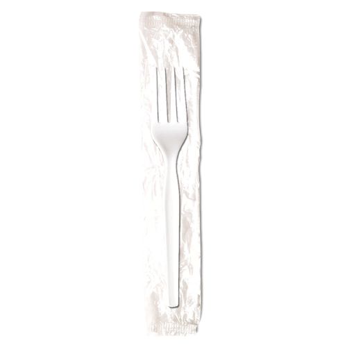 Dixie® Medium Weight, Individually Wrapped Polystyrene Fork